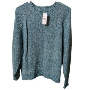 LOFT Blue Crew Neck Sweater
